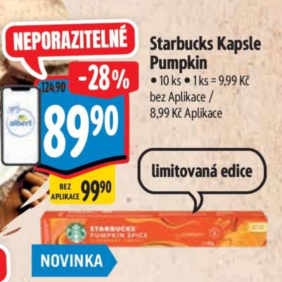 Starbucks Kapsle Pumpkin