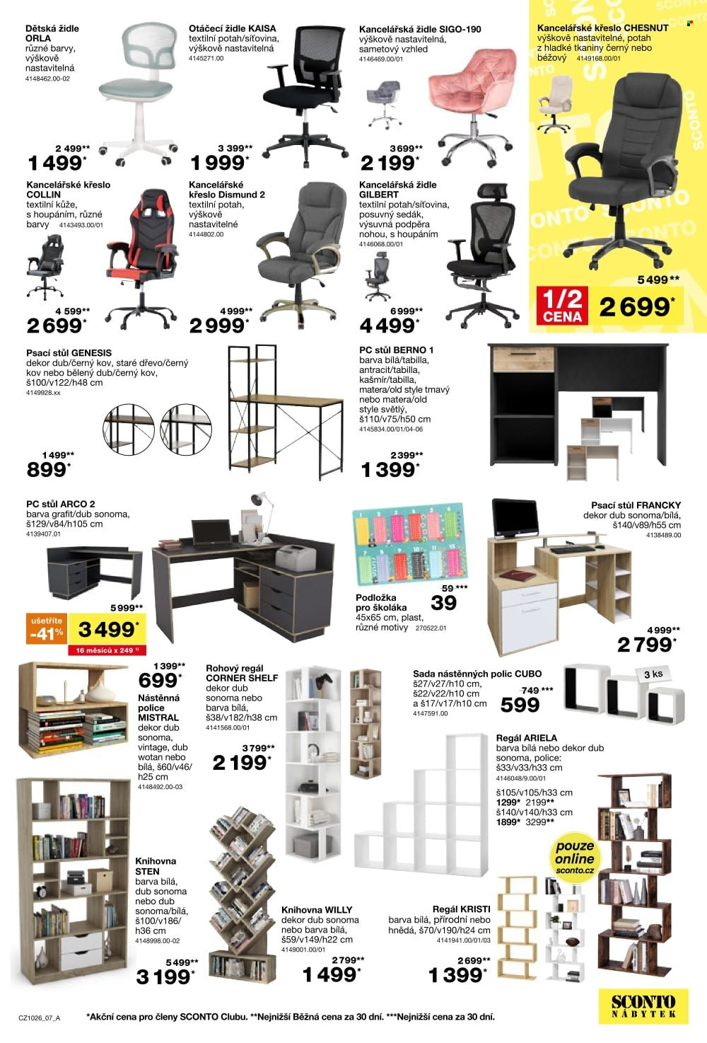 Leták SCONTO NÁBYTEK - 5.8.2026 - 25.8.2026. Strana 7