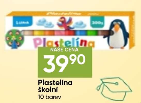 Plastelína školní