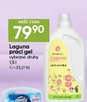Laguna prací gel