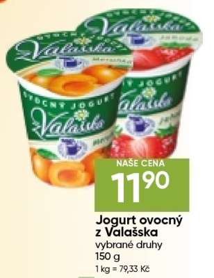 Jogurt ovocný z Valašska