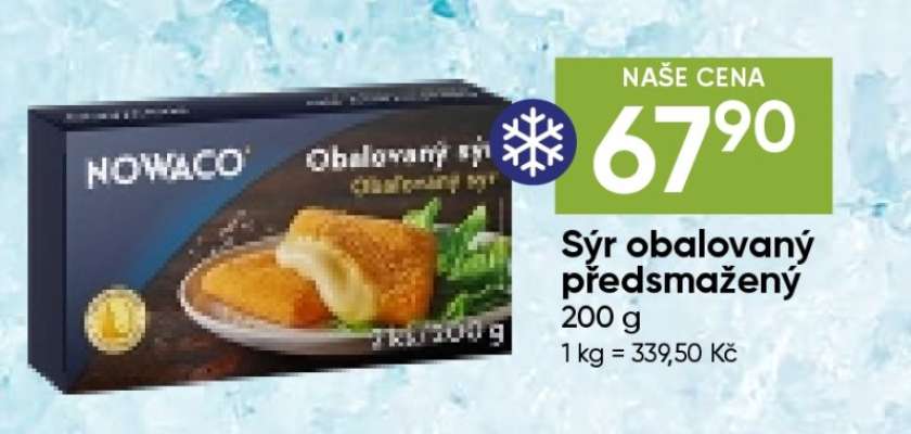 Sýr obalovaný předmažený
