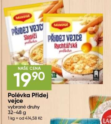 Polévka Přidej Vejce