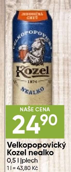 Velkopopovický Kozel nealko