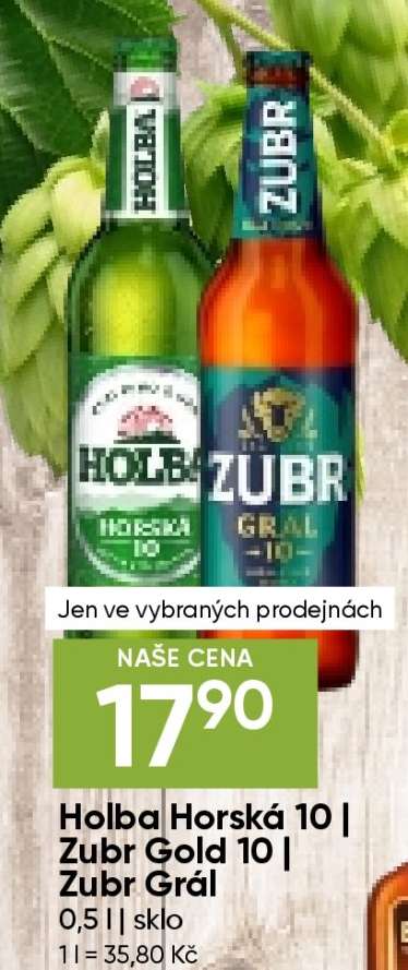 Holba Horská 10 | Zubr Gold 10 | Zubr Grál