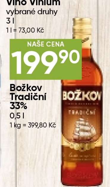 BOŽKOV TRADIČNÍ 33 %