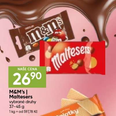 M&M's Maltesers