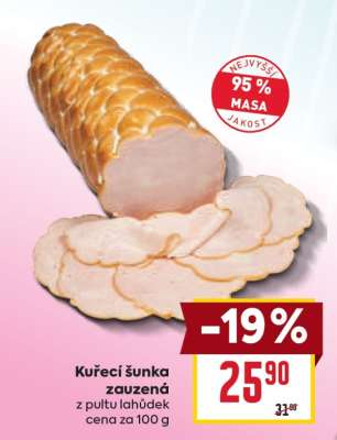 Kuřecí šunka zauzená