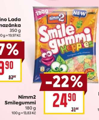 Nimm2 Smilegummi