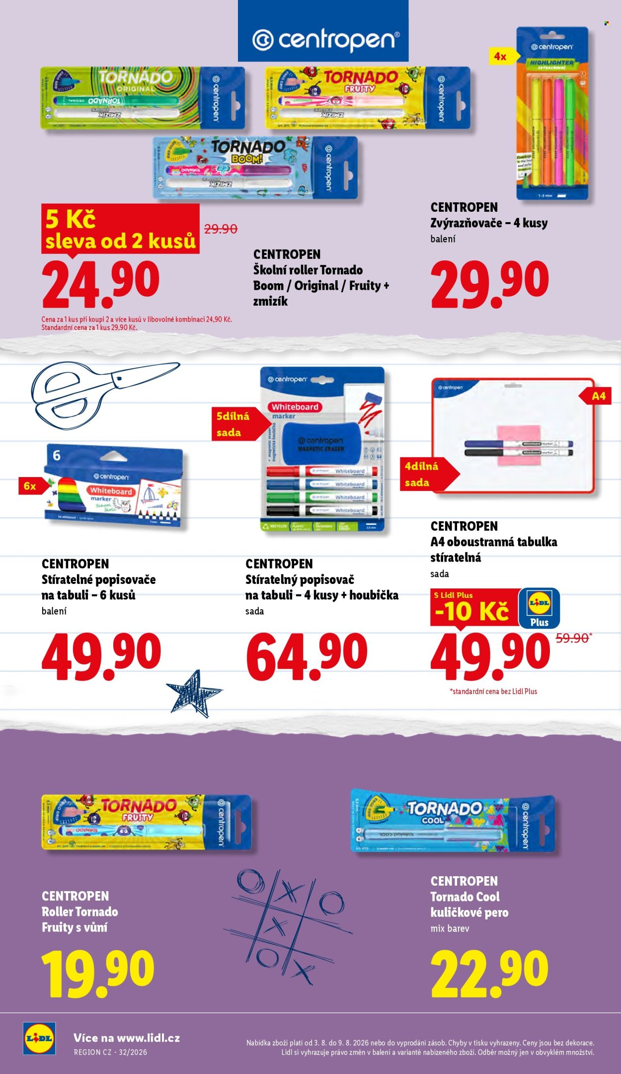 Leták Lidl - 3.8.2026 - 30.8.2026. Strana 10