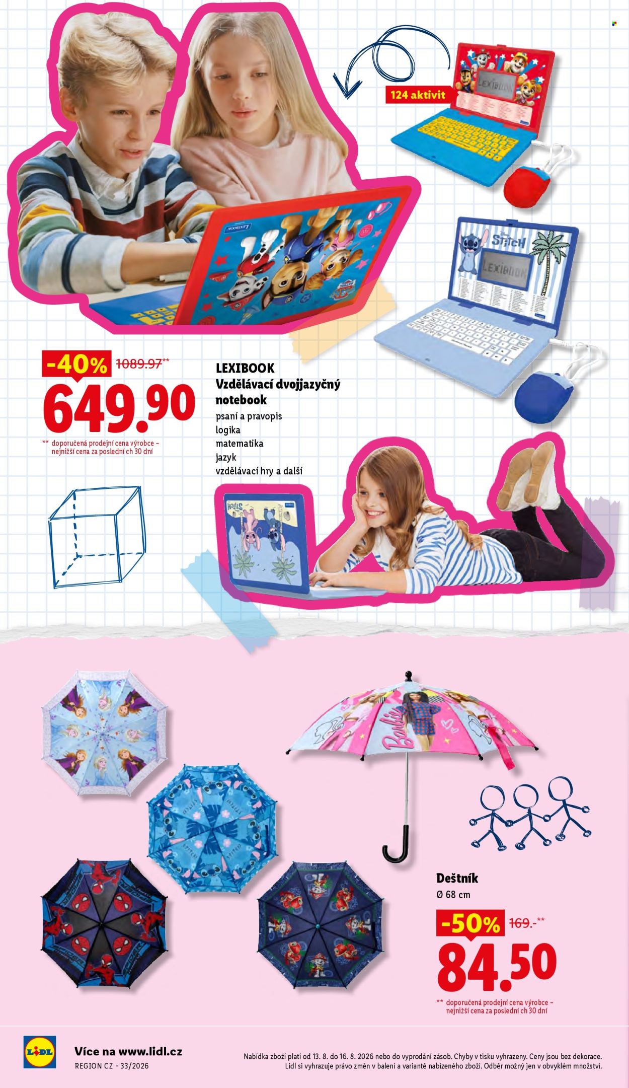 Leták Lidl - 3.8.2026 - 30.8.2026. Strana 18