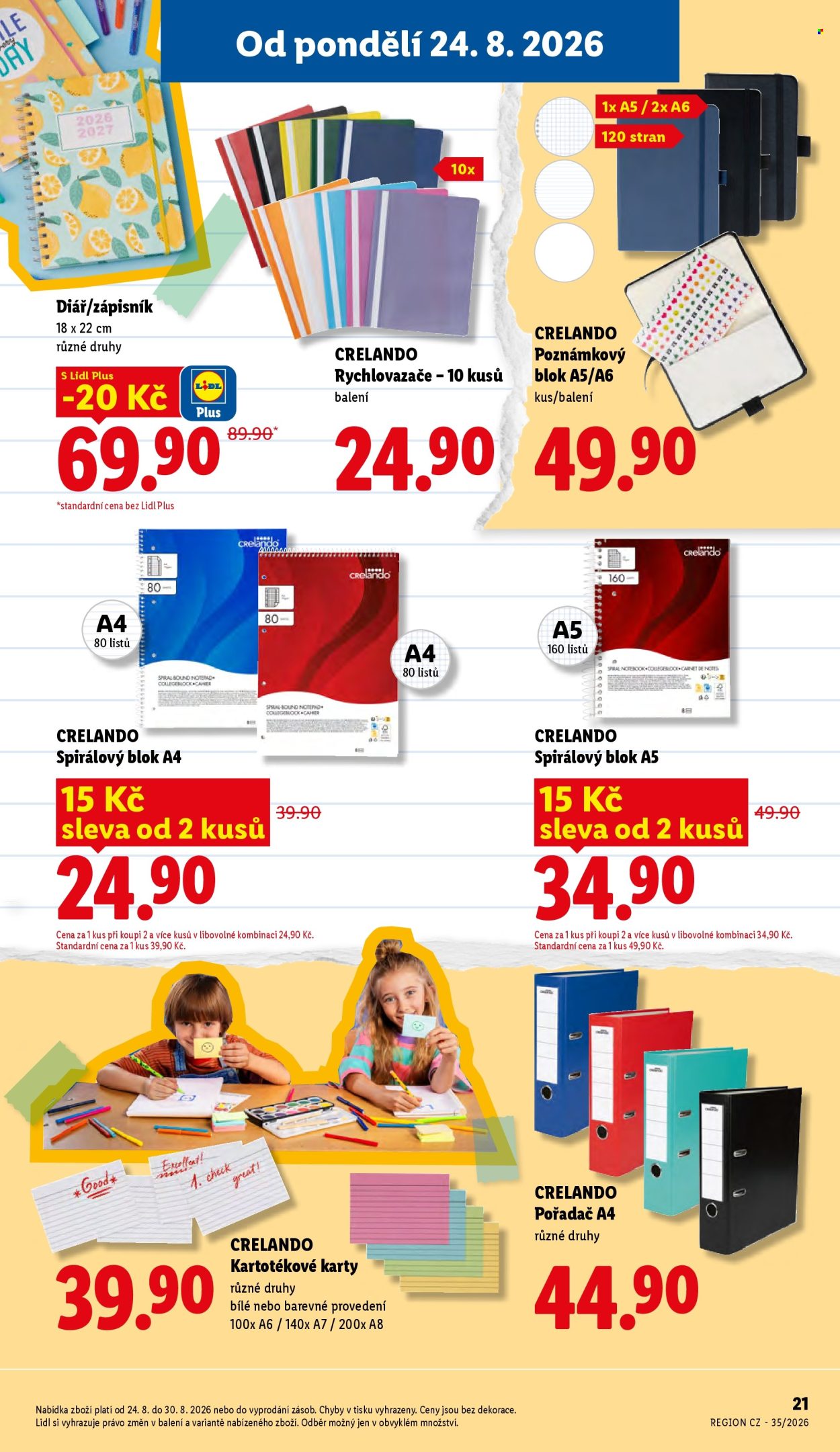 Leták Lidl - 3.8.2026 - 30.8.2026. Strana 21
