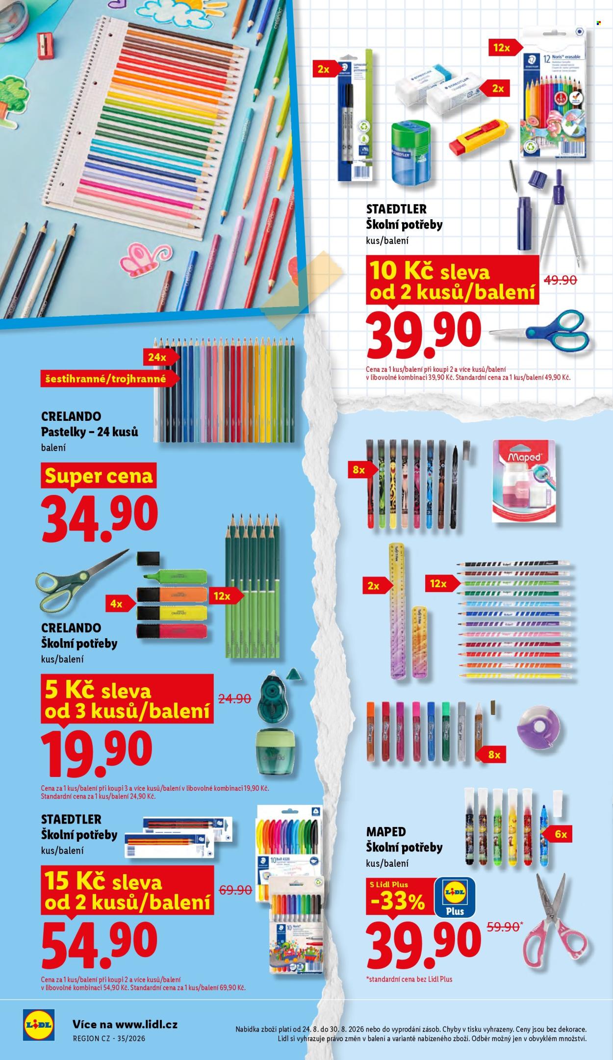 Leták Lidl - 3.8.2026 - 30.8.2026. Strana 22