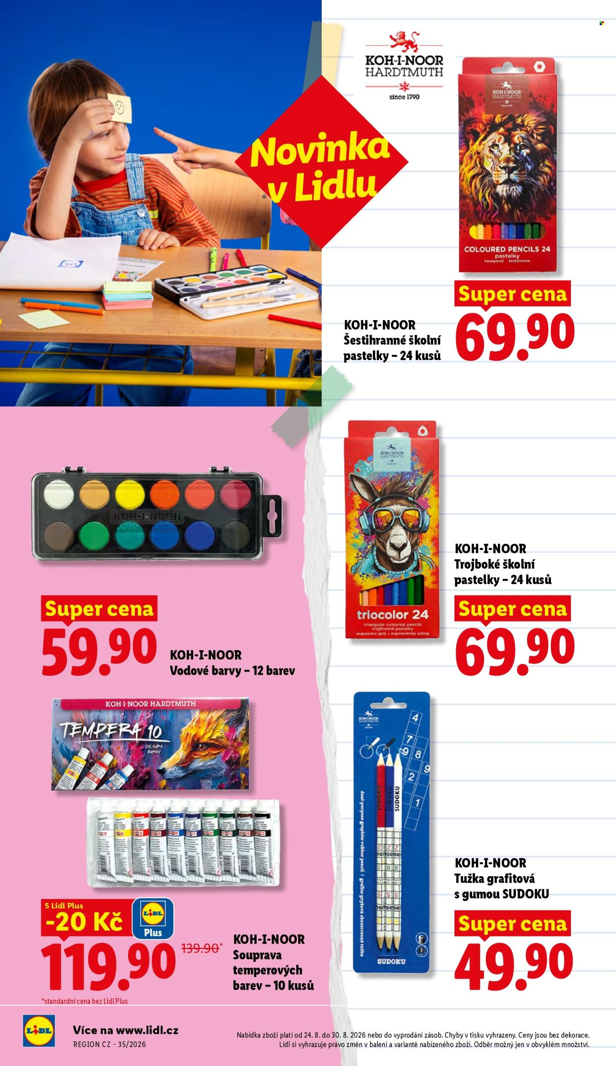 Leták Lidl - 3.8.2026 - 30.8.2026. Strana 26