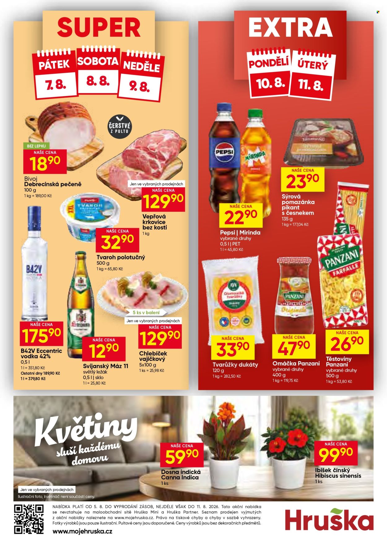 Leták Hruška - 5.8.2026 - 11.8.2026. Strana 12