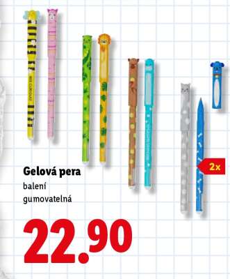 Gelová pera