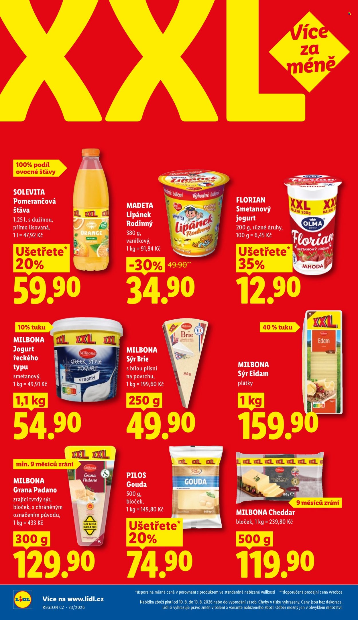 Leták Lidl - 10.8.2026 - 12.8.2026. Strana 16