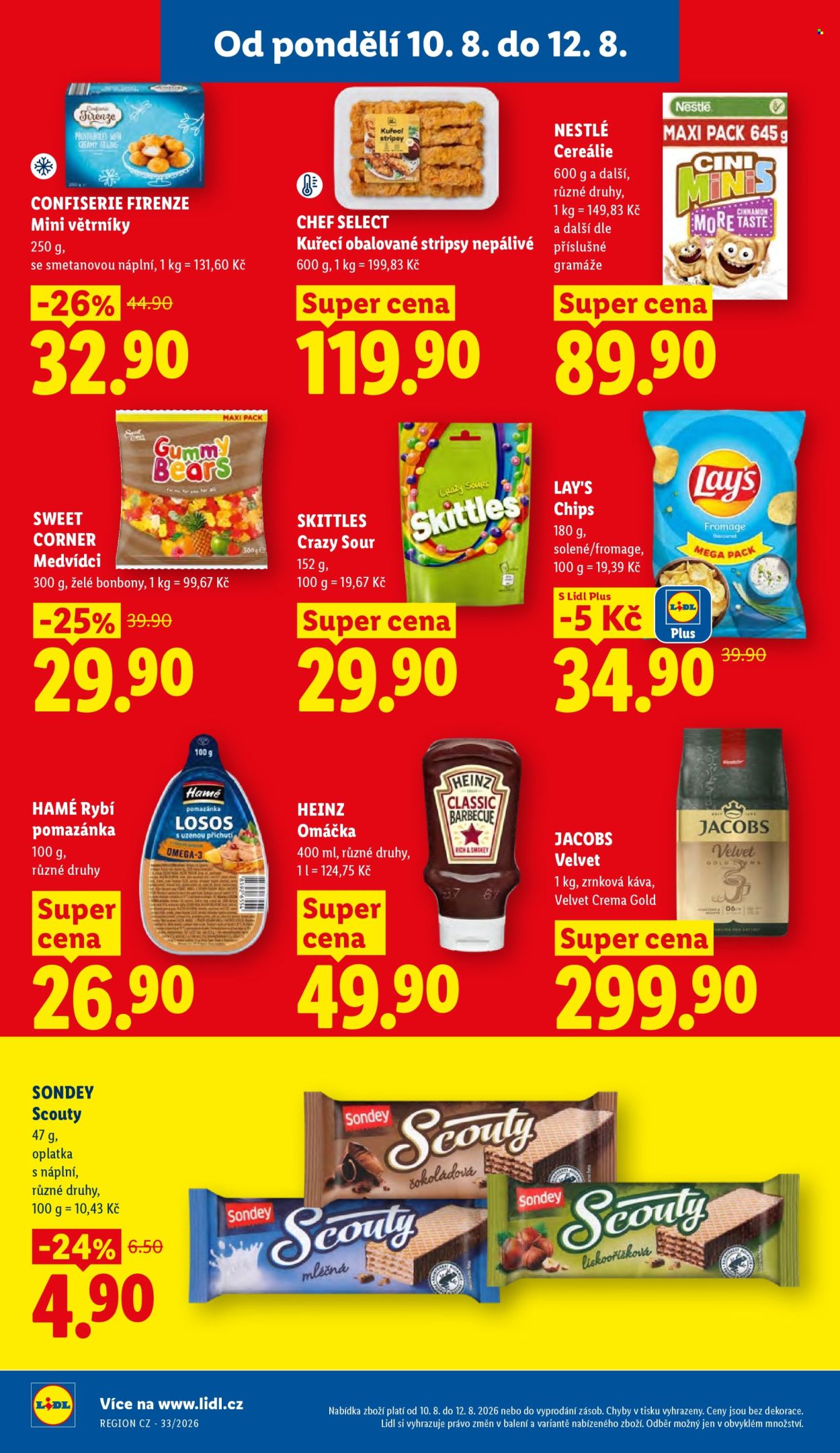Leták Lidl - 10.8.2026 - 12.8.2026. Strana 28