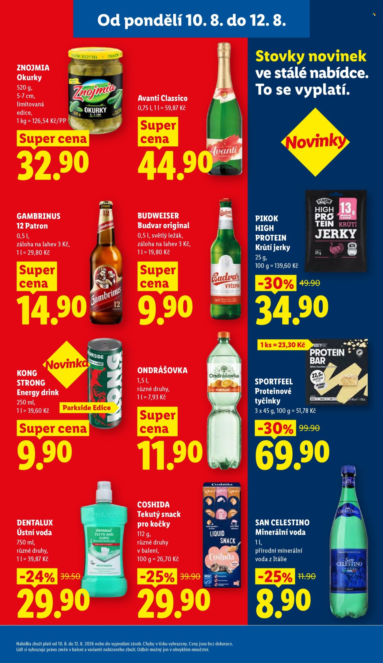 Leták Lidl - 10.8.2026 - 12.8.2026. Strana 29