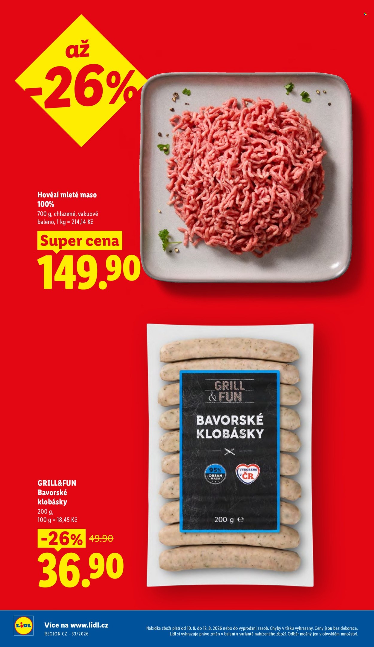 Leták Lidl - 13.8.2026 - 16.8.2026. Strana 8