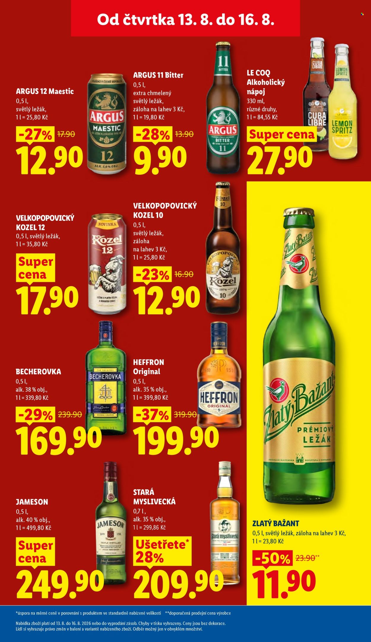 Leták Lidl - 13.8.2026 - 16.8.2026. Strana 25