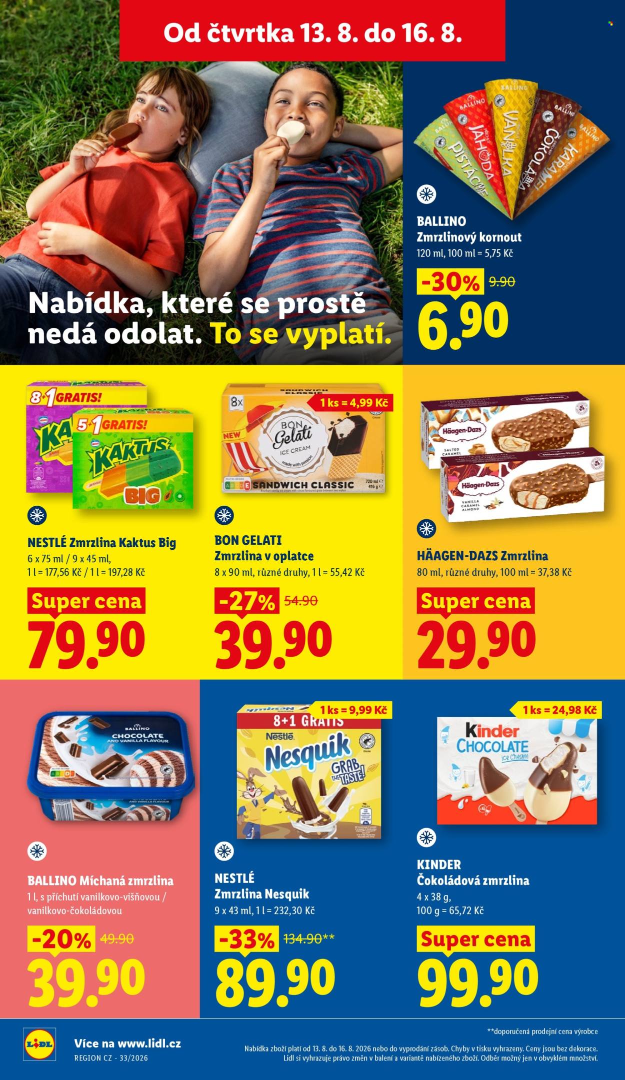 Leták Lidl - 13.8.2026 - 16.8.2026. Strana 26