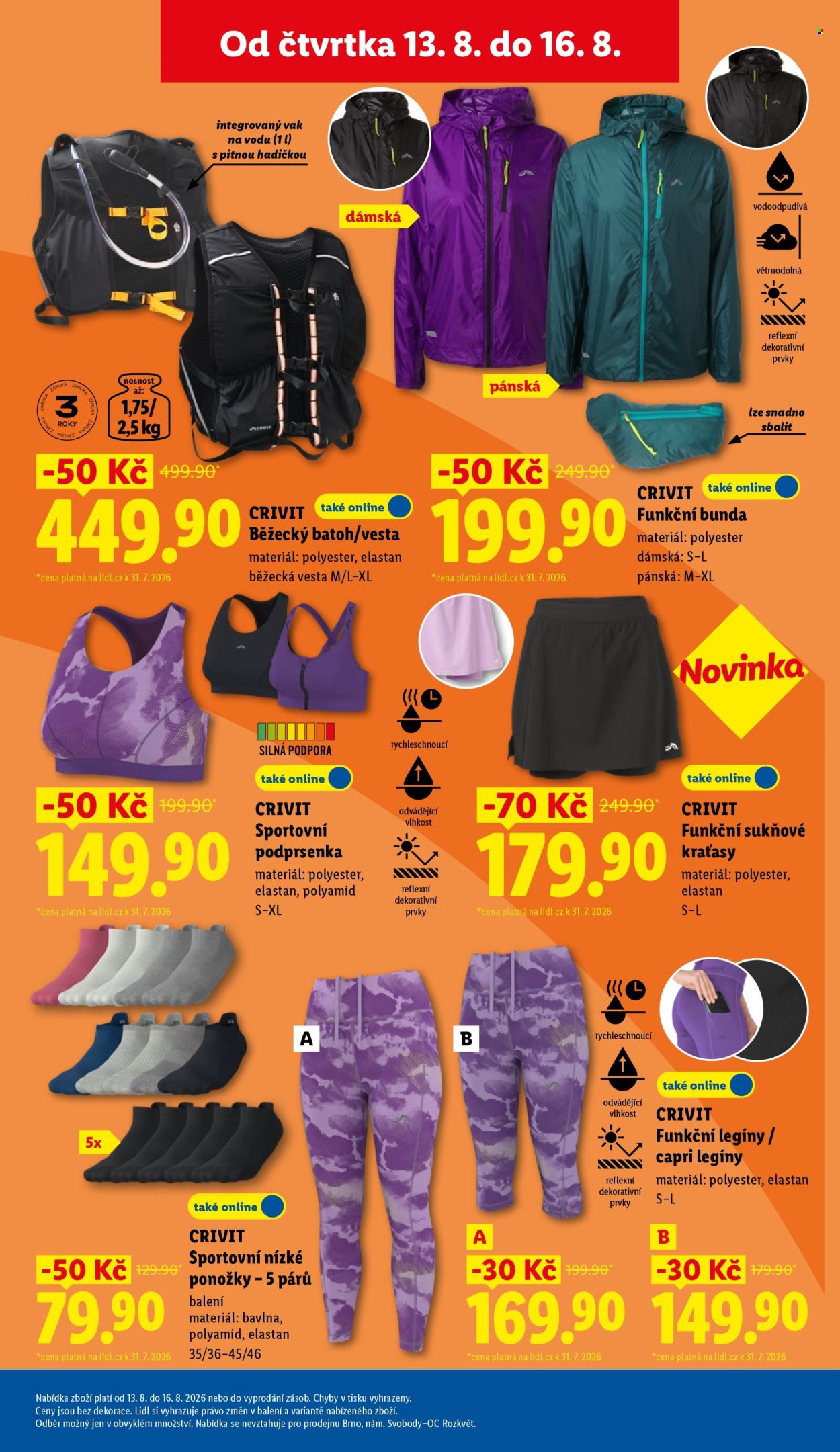 Leták Lidl - 13.8.2026 - 16.8.2026. Strana 31