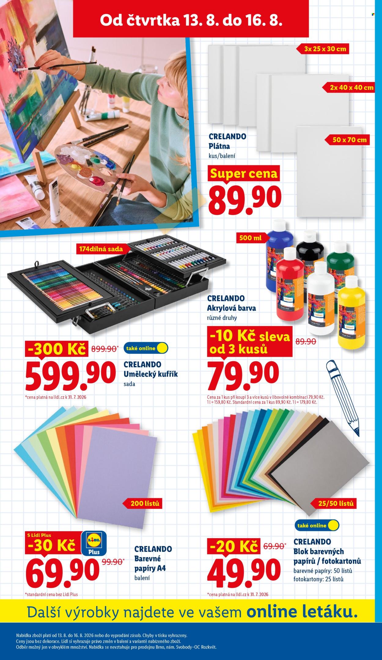 Leták Lidl - 13.8.2026 - 16.8.2026. Strana 35