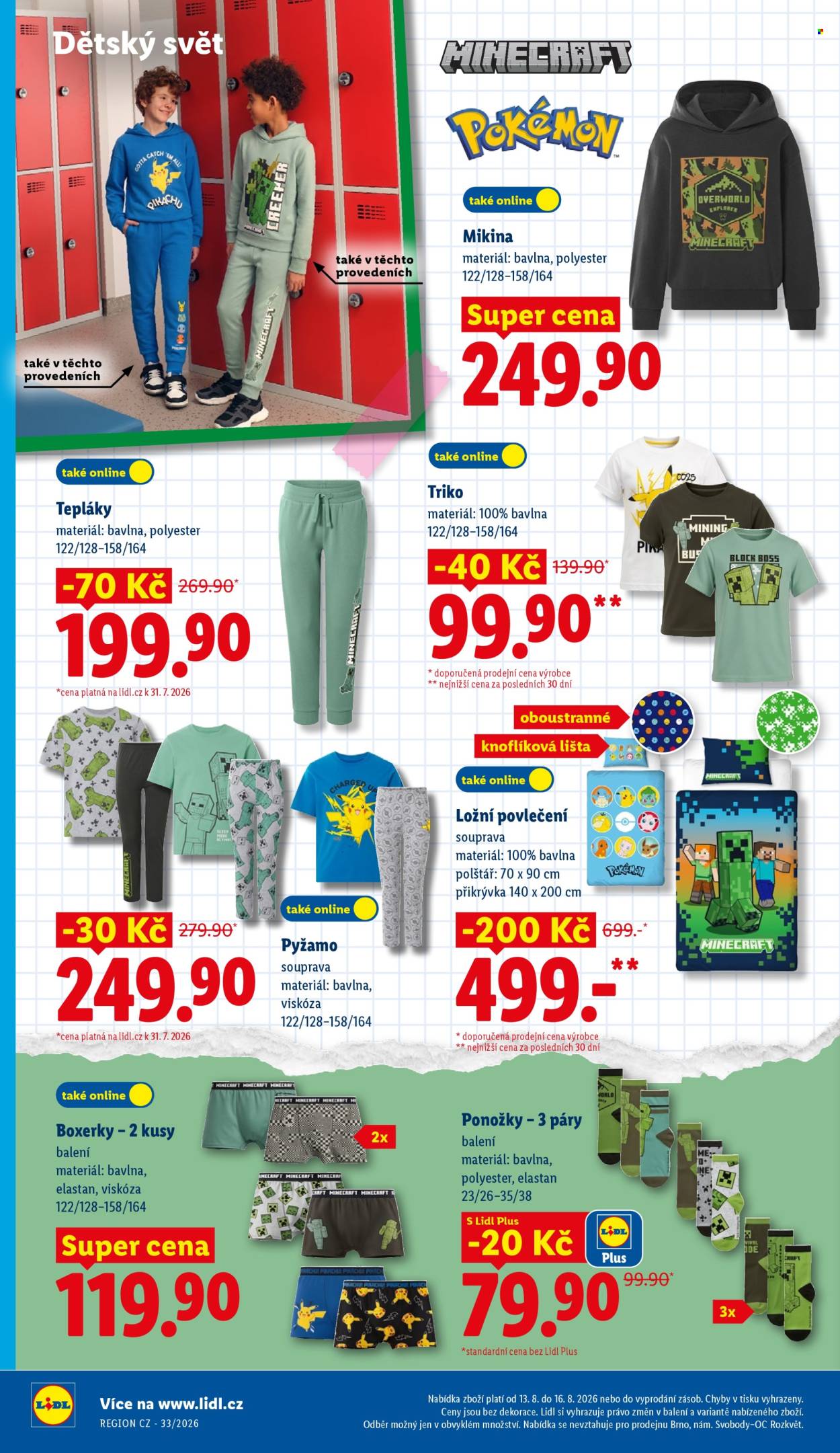 Leták Lidl - 13.8.2026 - 16.8.2026. Strana 36
