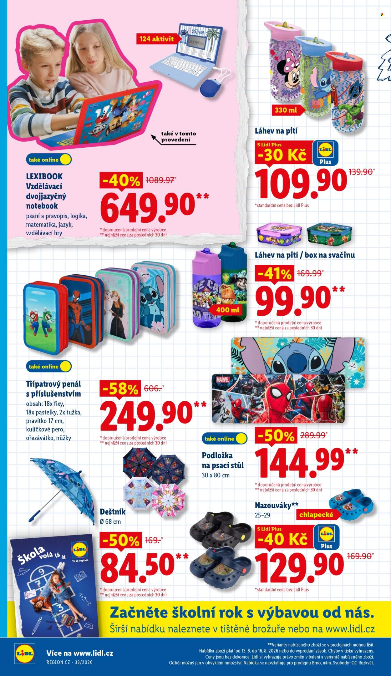 Leták Lidl - 13.8.2026 - 16.8.2026. Strana 38