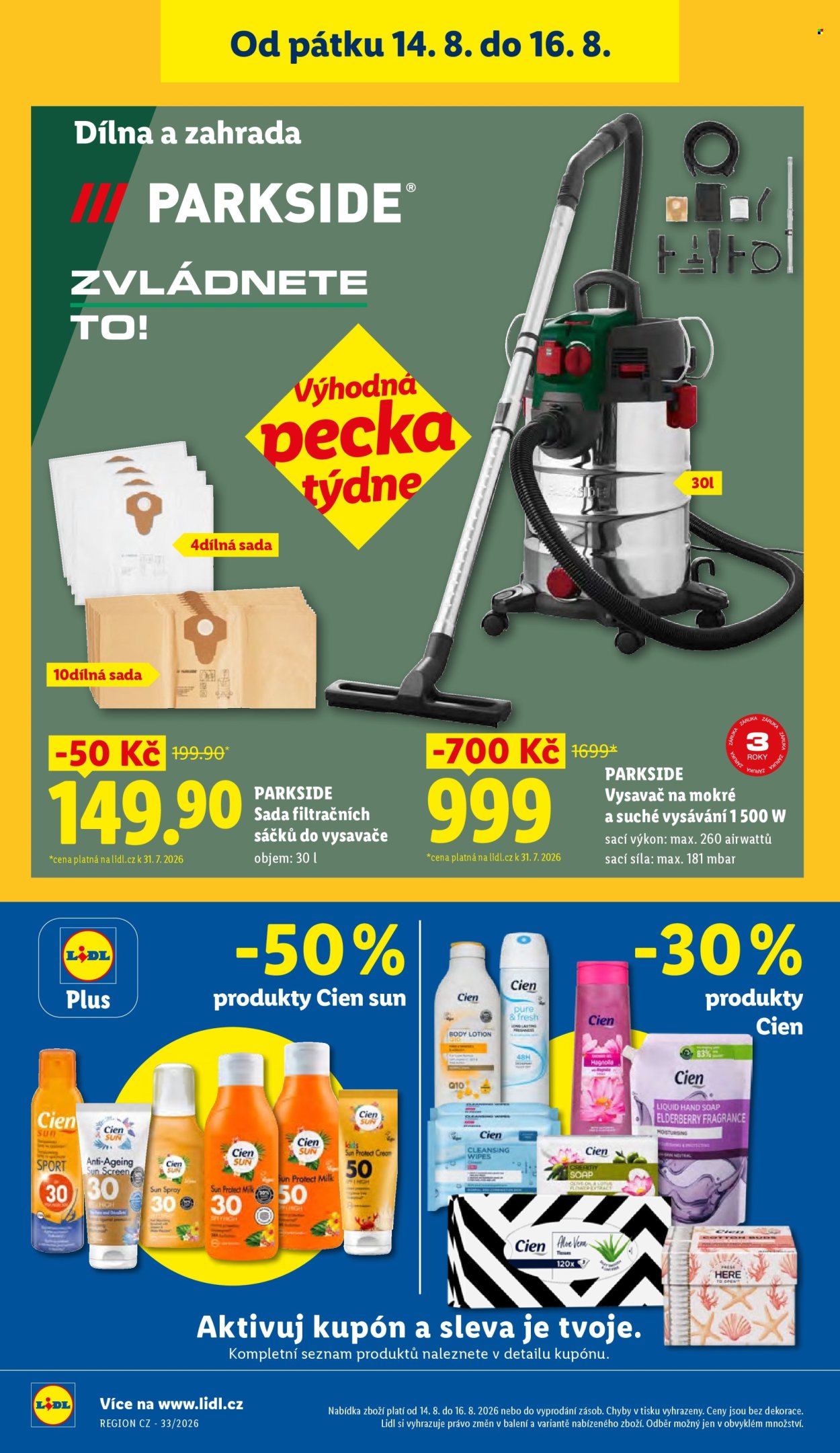 Leták Lidl - 13.8.2026 - 16.8.2026. Strana 42