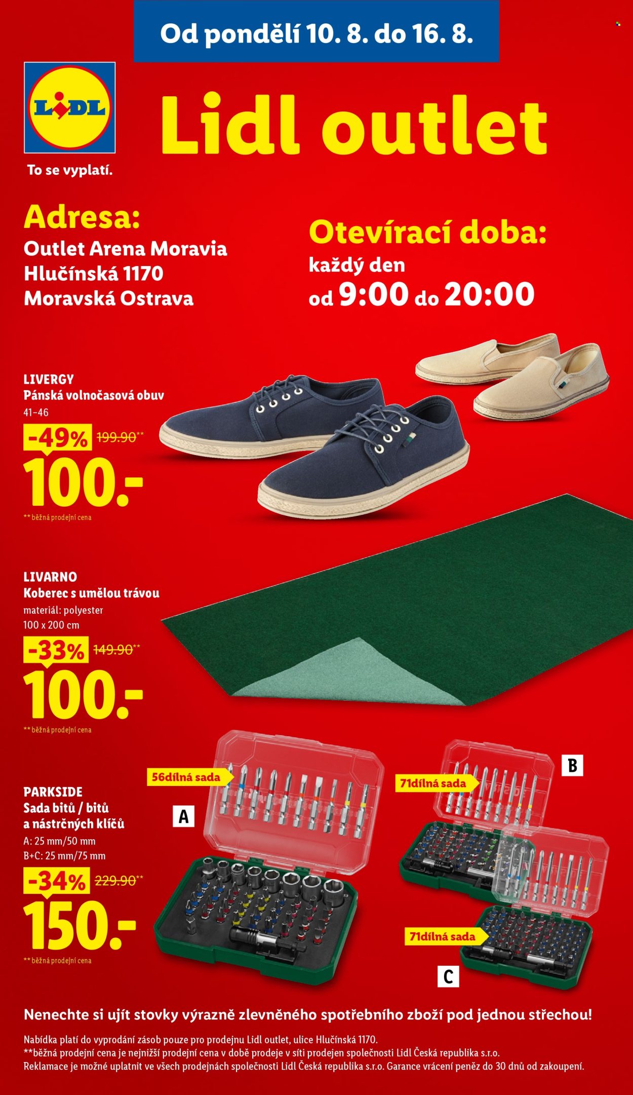 Leták Lidl - 13.8.2026 - 16.8.2026. Strana 44
