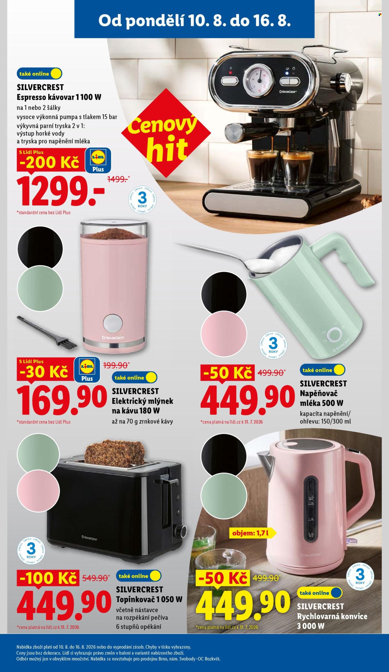 Leták Lidl - 10.8.2026 - 16.8.2026. Strana 3