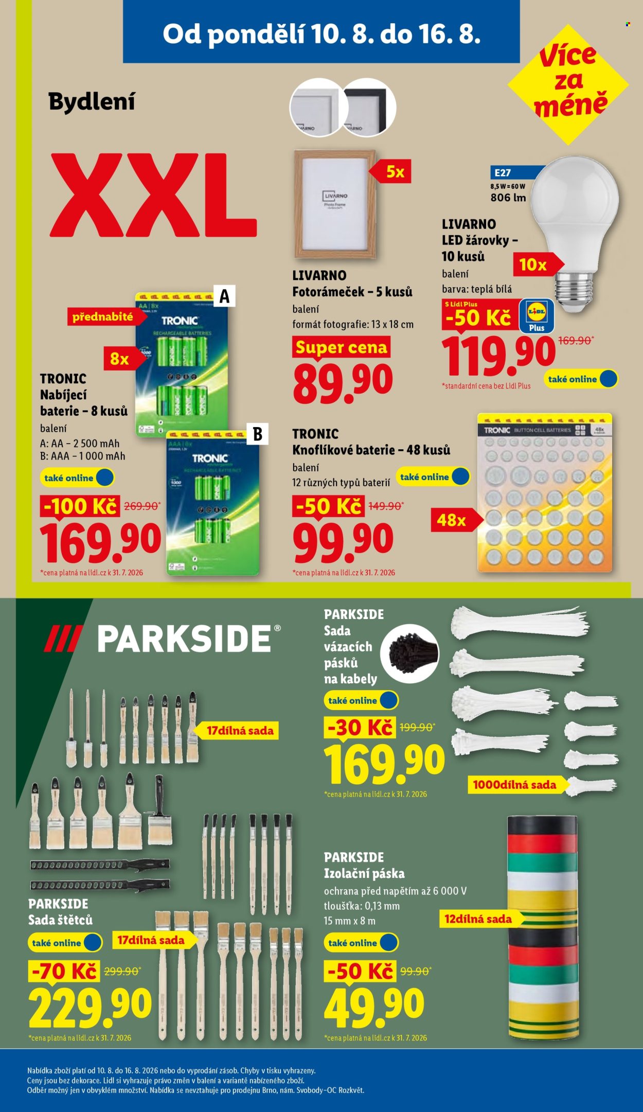 Leták Lidl - 10.8.2026 - 16.8.2026. Strana 8