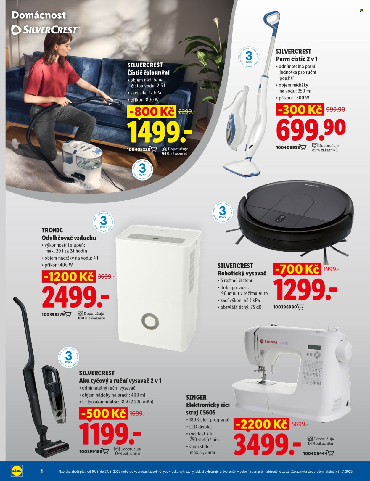 Leták Lidl - 10.8.2026 - 23.8.2026. Strana 4