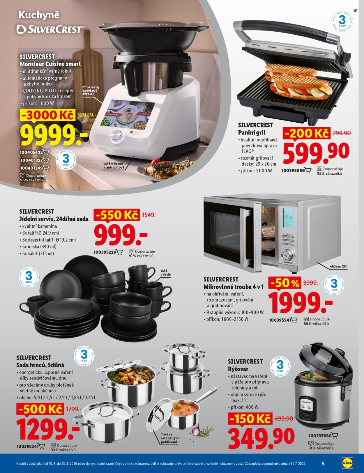 Leták Lidl - 10.8.2026 - 23.8.2026. Strana 5