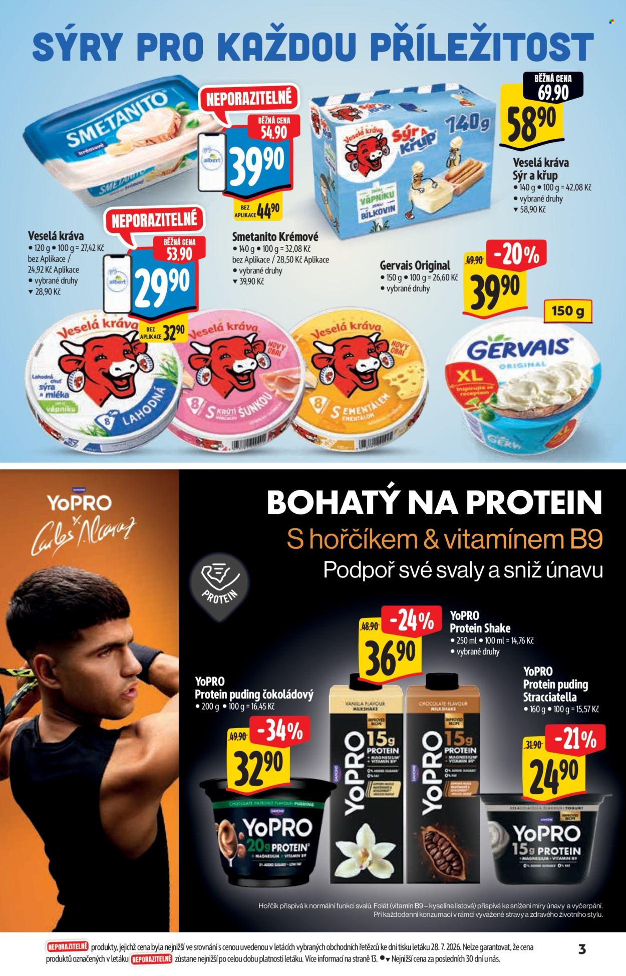 Leták Albert Supermarket - 5.8.2026 - 18.8.2026. Strana 3