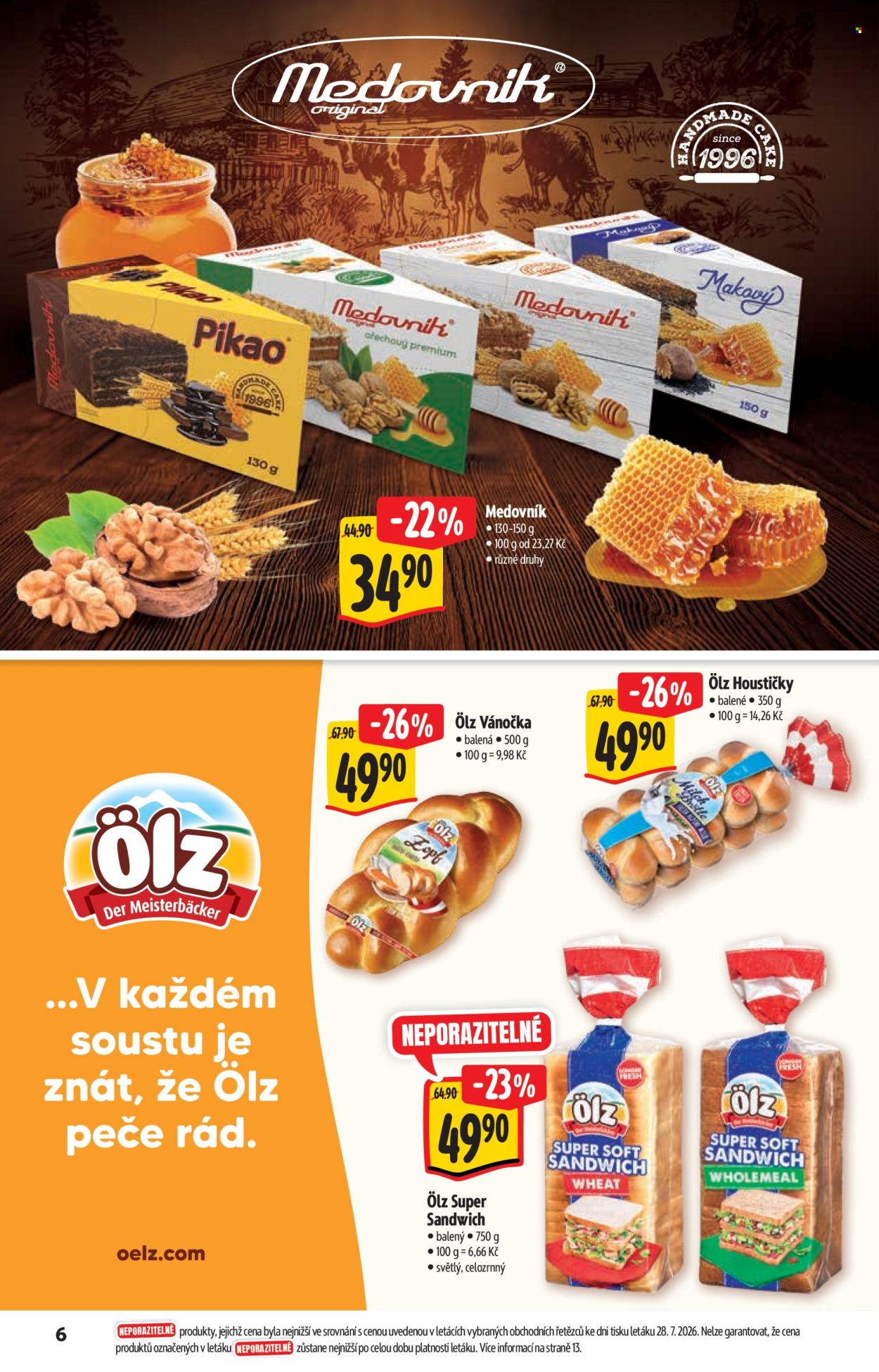 Leták Albert Supermarket - 5.8.2026 - 18.8.2026. Strana 6