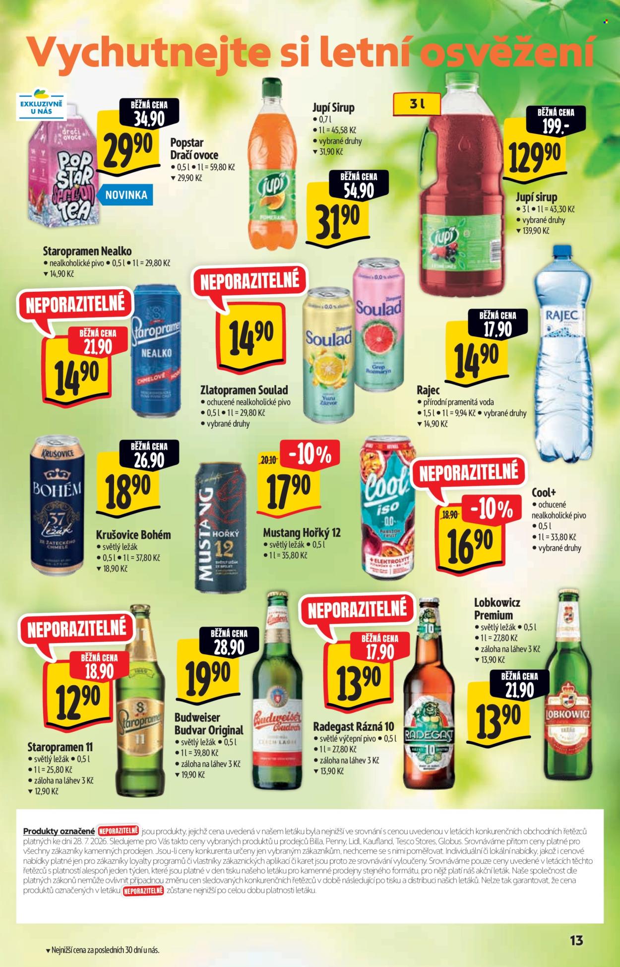 Leták Albert Supermarket - 5.8.2026 - 18.8.2026. Strana 13