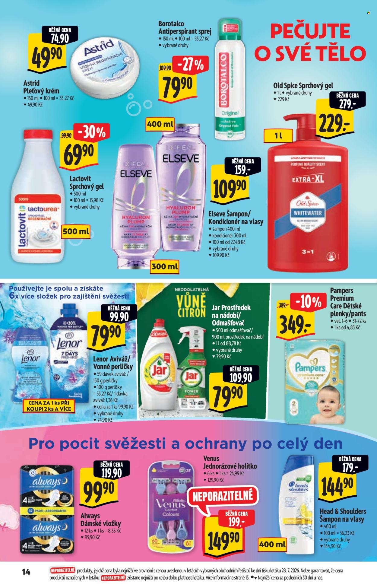 Leták Albert Supermarket - 5.8.2026 - 18.8.2026. Strana 14