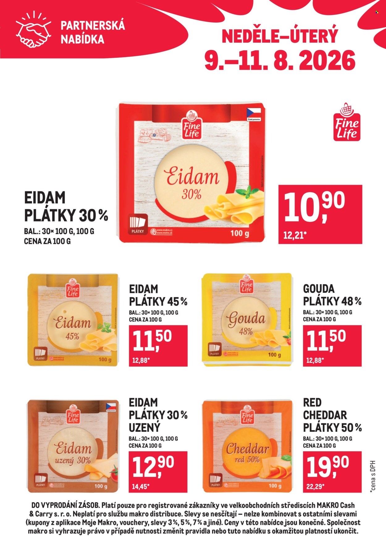 Leták MAKRO - 9.8.2026 - 11.8.2026. Strana 2