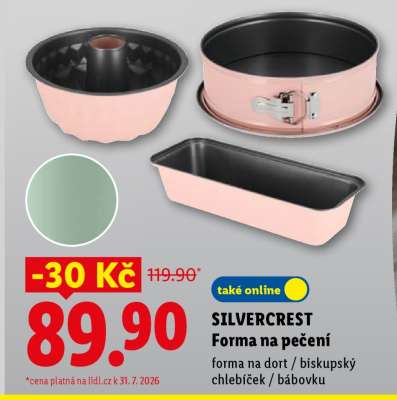 SILVERCREST FORMA NA PEČENÍ