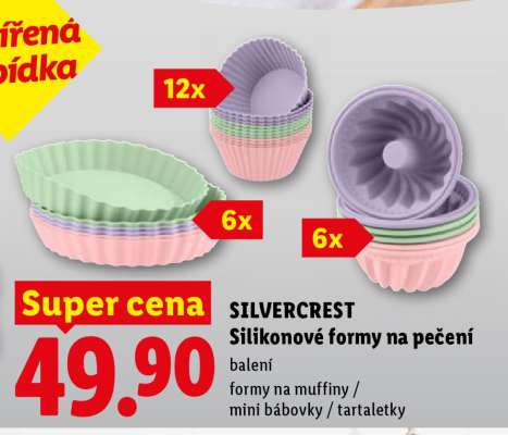 SILVERCREST Silikonové formy na pečení