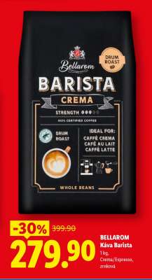 BELLAROM Káva Barista