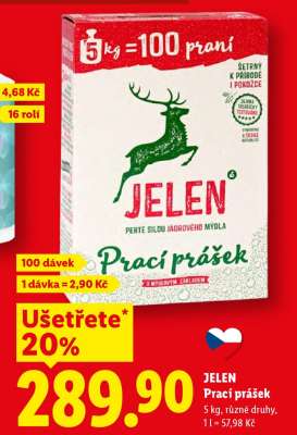 Jelen prací prášek