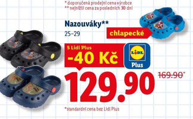 Nazouváky chlapecké