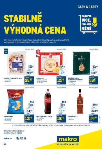 Leták MAKRO.