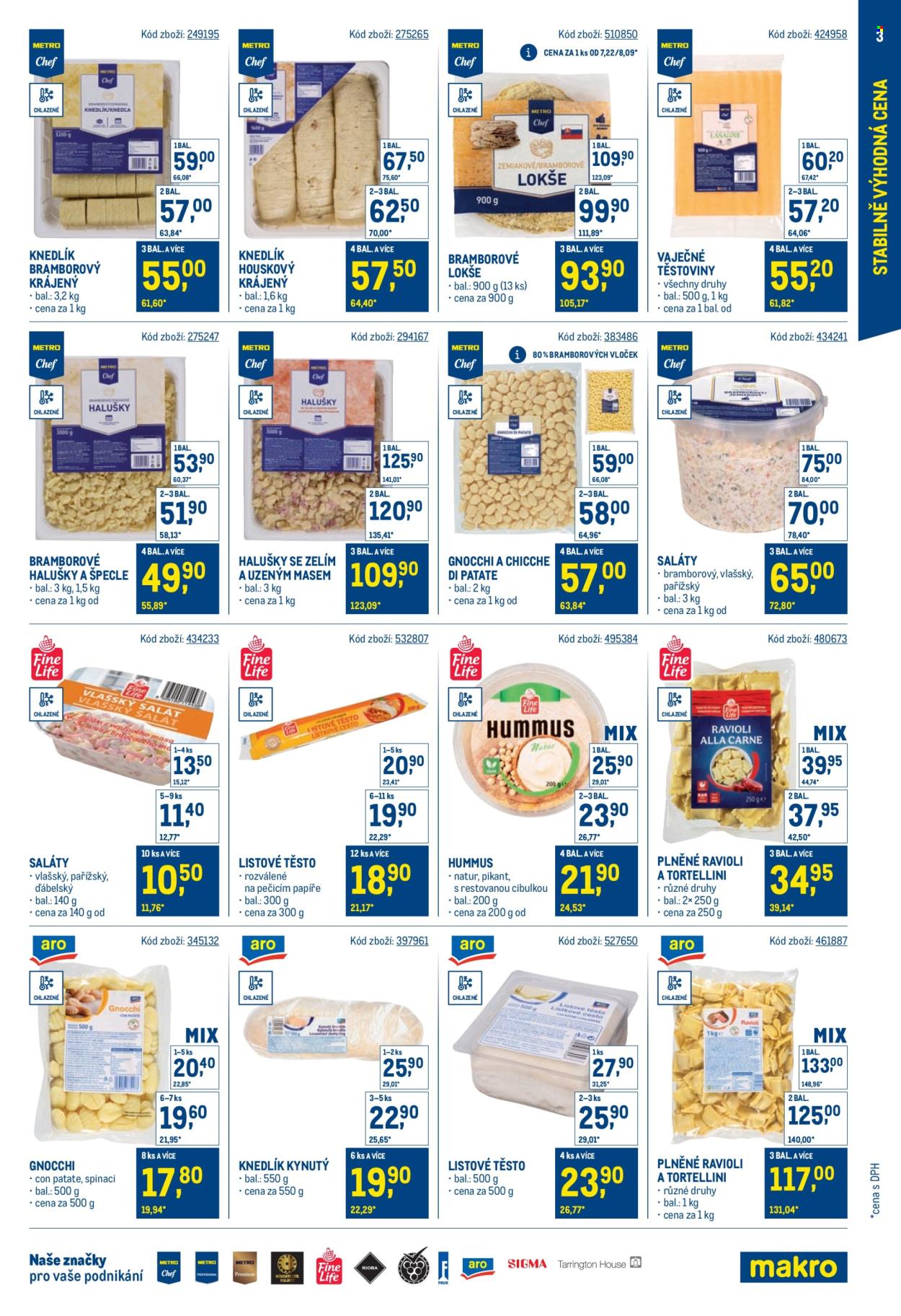 Leták MAKRO. Strana 3