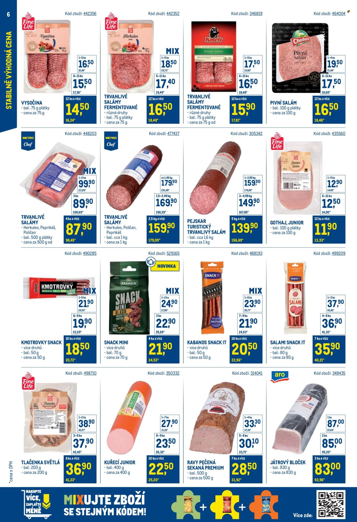 Leták MAKRO. Strana 6