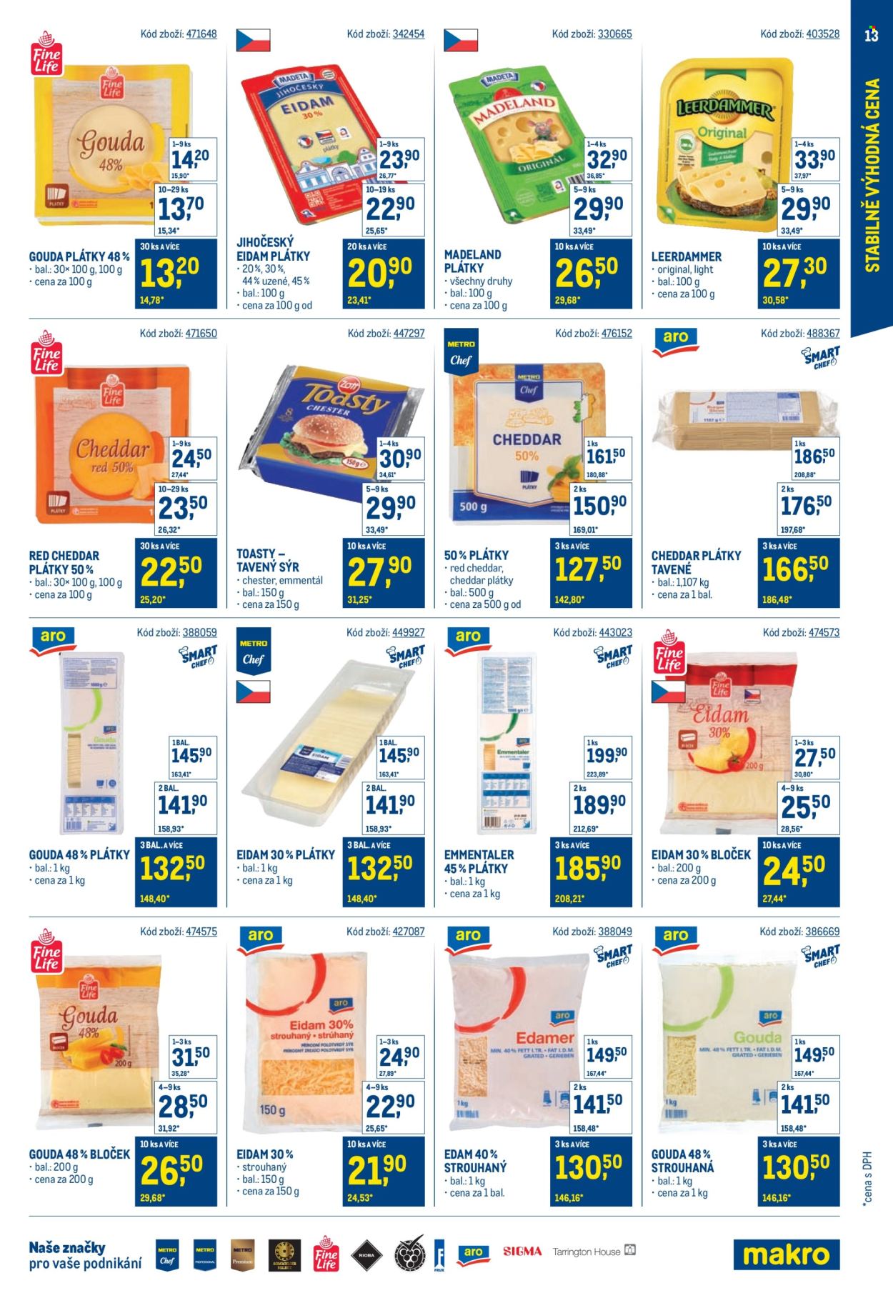 Leták MAKRO. Strana 13